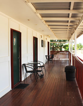 Twin Rooms at The Royal Hotel Hughenden